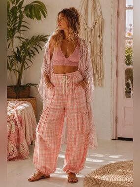 FANTASTIC FAWN | Pink Prairie Cargo Pants